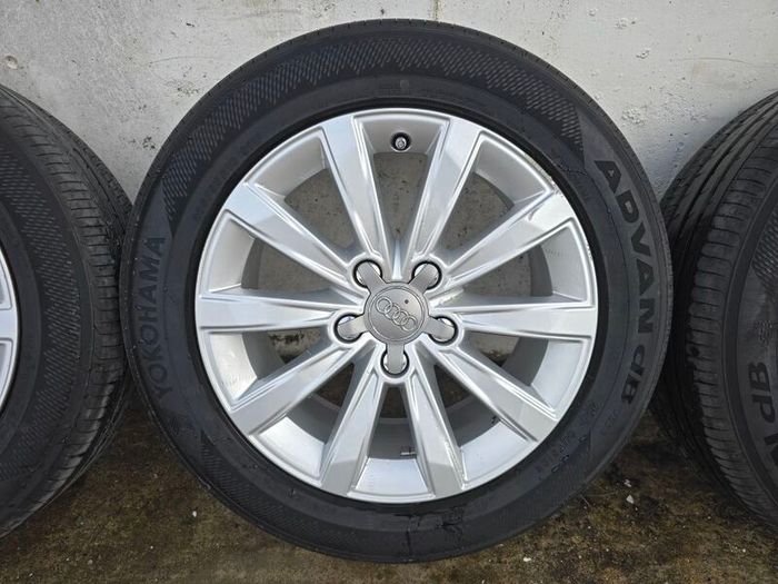 Genuine Audi 16" Alloy Wheels & Yokohama Advan dB V553 Tyres (205/55/R16)