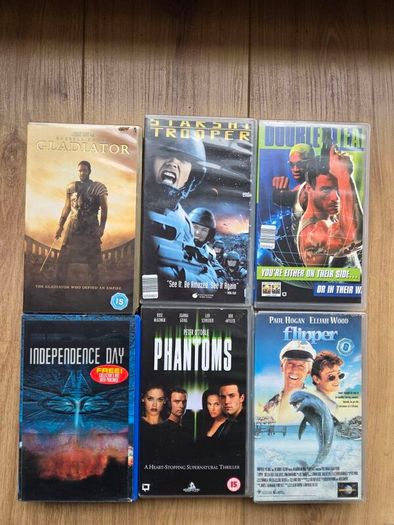 VHS tapes