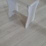 Vanity mirror and stool Image 4