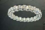 Round crystal chandelier 500mm 3 colour change Brand new