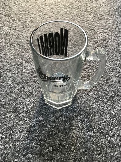 Cheers NORM glass