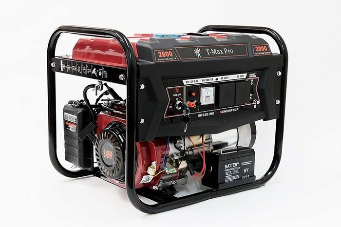 T-MAX Portable Petrol Generator 6000W-E (Electric Key Start/Recoil Start)