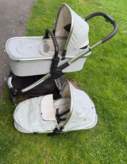 Mothercare Journey Travel System  Light Grey Excellent Condition
