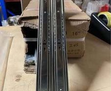 Heavy drawer ball bearing slides 18 inch pair