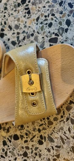 Dr.Scholl sandals metalic
