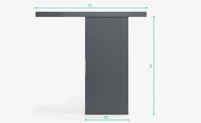 Sliding door with mirror DROP PRICE