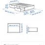 Single bed frame Ikea Nordli and Headboard Image 2