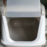 Cat litter box with swinging door Image 2