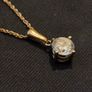 9ct Gold Ladies Necklace Image 3