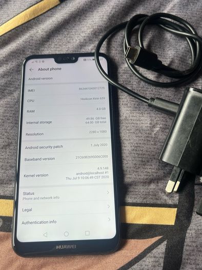 Huawei P20 Lite smartphone