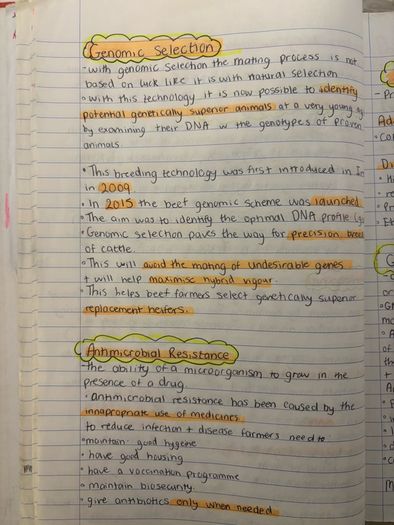 agricultural/ ag science leaving cert notes bundle