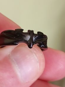 titanium batman ring.  very cool