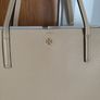 Tory Burch leather tote bag, like new, with QR code Image 2