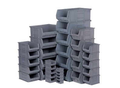 Plastic Lin Bins / Parts Bins Storage Boxes