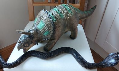 Dinosaur & snake  more Dinosaurs on my site 12 euro