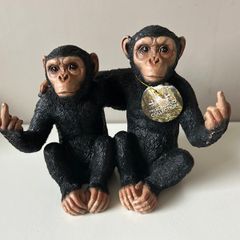 The Leonardo Collection Cheeky Monkeys Twin