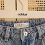 Rhinestone denim shorts uk6 Image 4