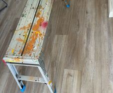Folding work platform