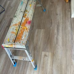 Folding work platform