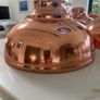 3 Bronze pendant light shades Image 3
