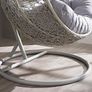 New Garden Rattan Hanging Swing Egg Chairs / Delivery Image 7