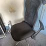 Office chair foldable retractable arm rests mesh back Image 3