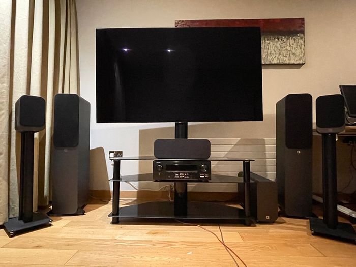 Q Acoustics 3050i 5.1 Cinema Pack + Denon AVR-X1600HB (One Owner / 2020)