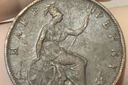 1888 Halfpenny Victoria