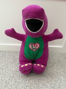 Barney the Dinosaur 2007 Singing Plush Toy