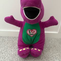 Barney the Dinosaur 2007 Singing Plush Toy