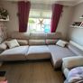 Large sofa, L shape with storage & single chair, all reclining Image 5