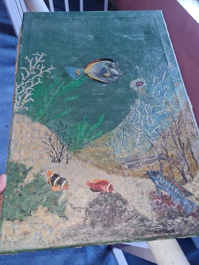 Oil on Canvas Vintage