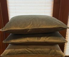 Dunnes Stores Velvet Cushions Sage Green (15 Available)
