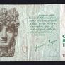1993 Ireland IR10 James Joyce Banknote Series C. Note issued 14/07/93. Serial number HAJ430647 Image 2