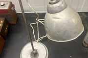 Vintage Industrial Adjustable Metal Desk Lamp Restoration