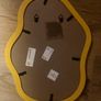H&M Home shatterproof yellow mirror 33 x 25cm Image 2