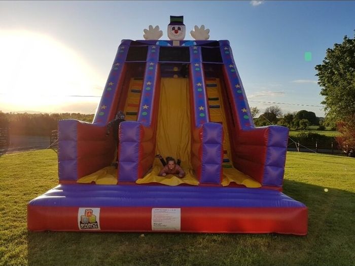 bouncy castles
