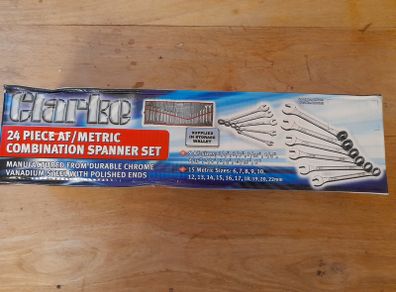 Combination spanner set