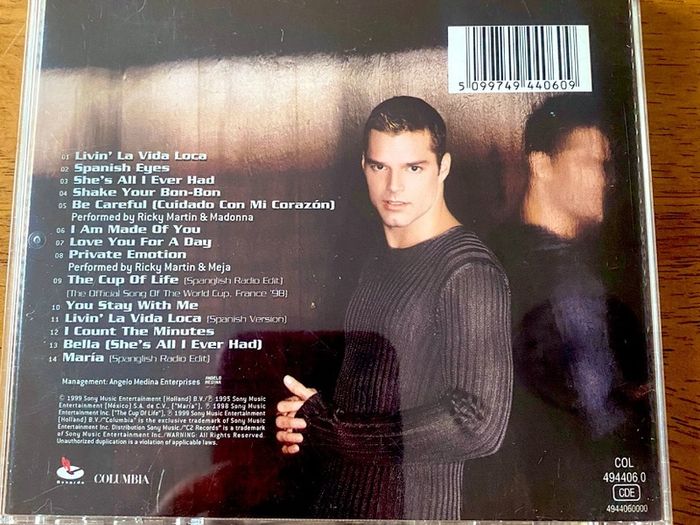 Ricky Martin cd album