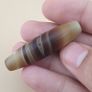 Vintage Middle Eastern Yemeni Suliemani Natural Eye Agate Bead Amulet Image 3