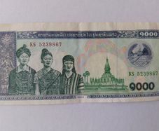 Laotian Banknote