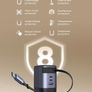 100W USB C Charger Nexode 2C1A with Built-in Retractable Cable(0.75m) GaN Fast Wall Charger Plug UK for MacBook Pro/Air, iPhone 17/Air/17 Pro/16/15, iPad, Galaxy S25/S24, etc Image 7