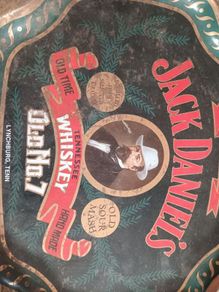 vintage jack Daniels tray
