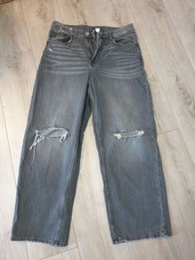 H&m Ripped Jeans Size Uk 10