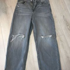H&m Ripped Jeans Size Uk 10