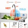 Stainless Steel Utility Sink Free Standing Image 4