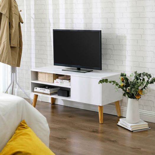 New Scandinavian TV Console Cabinet Display - FREE P&P