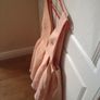 Brand new party dress in light peach colour Image 3