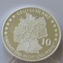 Football Germany 10 euro proof pattern coin 2011 Image 2