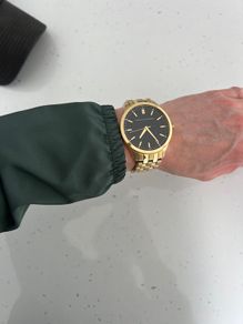 Gold Armani Exchange Watch [discontinued]